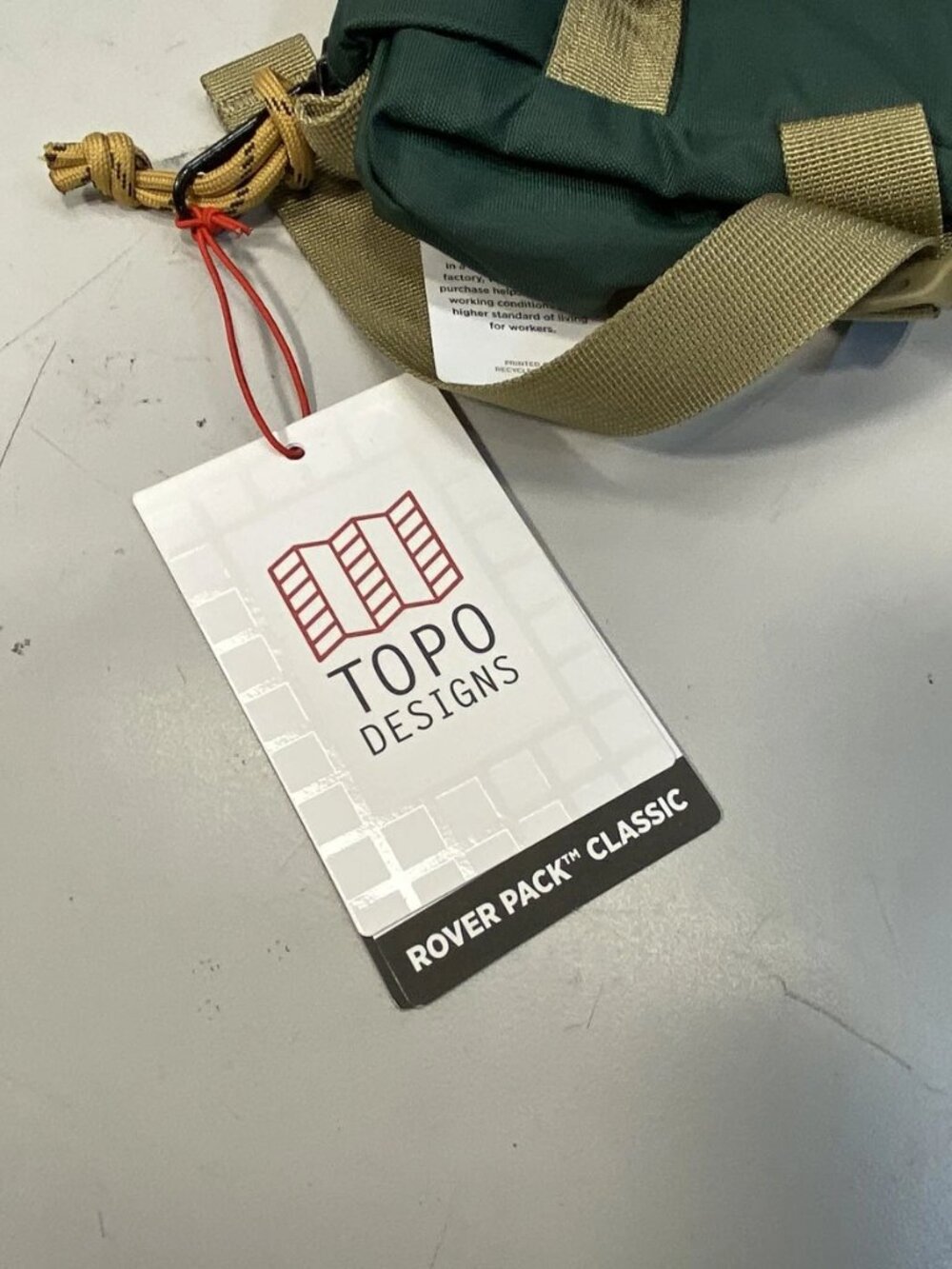 Topo Designs Rover Pack Classic - Forest - Picture 4 of 6
